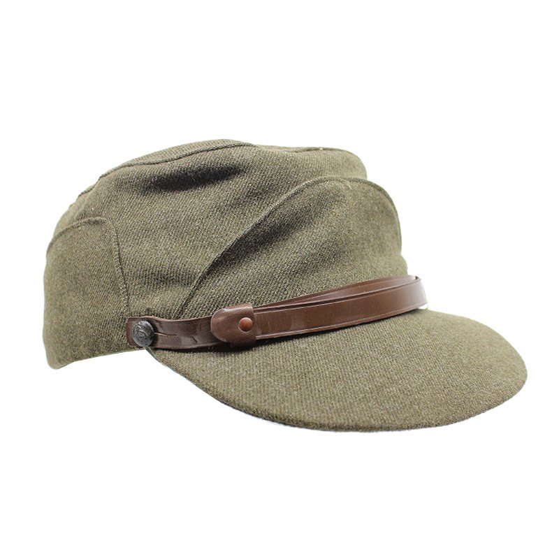 peaked winter hat