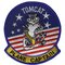 U.S. NAVY F-14 Tomcat Plane Captain Patch