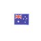 Australia Flag Patch with Velcro Back