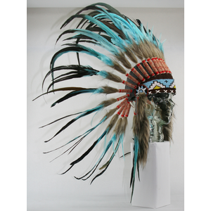 Warbonnet Short With Rooster Feathers