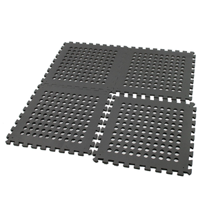 OUTBOUND Puzzle Mats With Holes - Pack Of 4 X 12