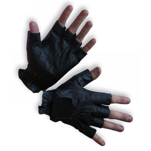 COMMANDO Fingerless Leather Glove