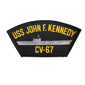 U.S. NAVY USS John F Kennedy CV-67 Cap Patch