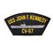 U.S. NAVY USS John F Kennedy CV-67 Cap Patch