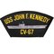 U.S. NAVY USS John F Kennedy CV-67 Cap Patch