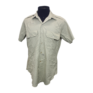 MILITARY SURPLUS Australian Short Sleeve Polycotton Shirt - Ex-Issue
