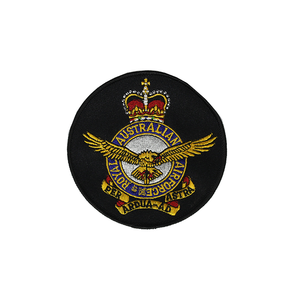 RAAF CREST ROUND PATCH