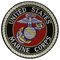 U.S. MARINES US Marine Corps (Round) Patch