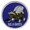 U.S. NAVY Seebees WWII Style Patch