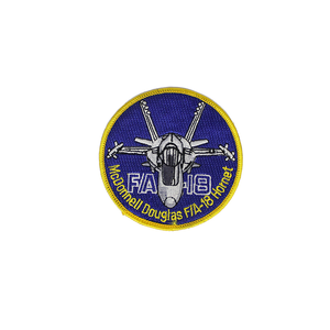 U.S. NAVY Mcdonnell Douglas FA-18 Hornet Patch