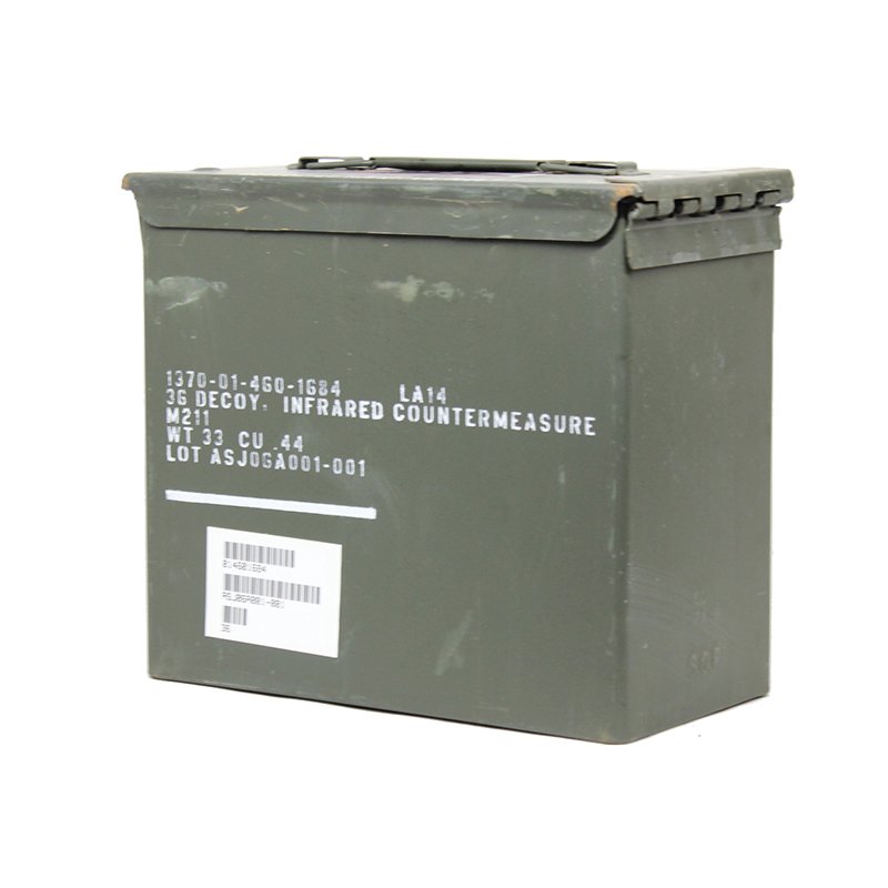 MILITARY SURPLUS PA19 50Cal Tall Ammo Box MILITARYBOXES Mitchells