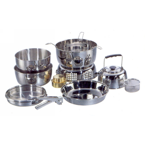 ALCOHOL COOKSET STAINLESS STEEL