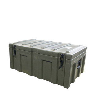 MILITARY SURPLUS Army Footlocker- Plastic