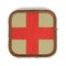 Square Medical Cross Patch