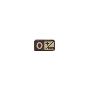 BLOOD TYPE BROWN-TAN O+
