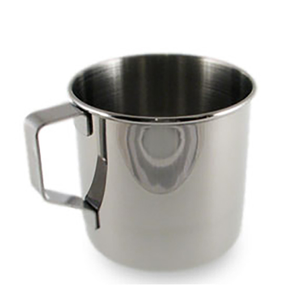 10CM MUG STAINLESS STEEL