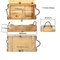 6076-C276 WOODEN AMMO BOX