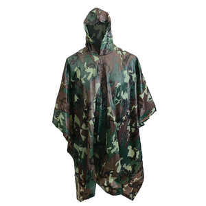 CAMO VINYL PONCHO