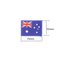 Australia Flag Patch with Velcro Back