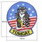 U.S. NAVY The Classic Tomcat Round Patch