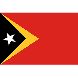 FLAG of TIMOR-LESTE (EAST TIMOR) 5x3