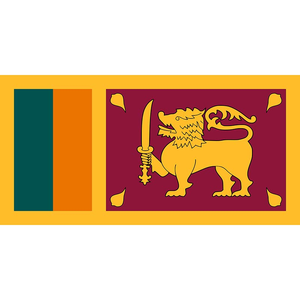 FLAG of SRI LANKA 5x3