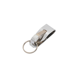 BELT CLIP KEY RING STAINLESS
