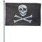 THE JOLLY ROGER FLAG 5x3