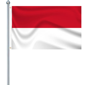 FLAG of INDONESIA 5x3 (POLAND)