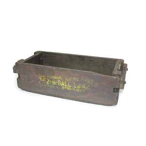 H26 WOODEN AMUNITION BOX - NO LID