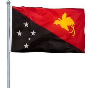 FLAG of PAPUA NEW GUINEA 5x3
