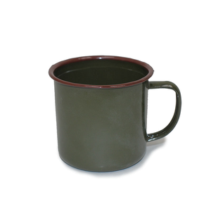 8cm ENAMEL MUG - DARK COLOURS