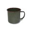 8cm ENAMEL MUG - DARK COLOURS