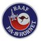 RAAF HORNET 4in ROUND PATCH
