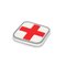MEDIC CROSS PVC 30x30mm