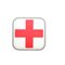 MEDIC CROSS PVC 30x30mm
