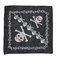 BANDANNA SKULL AND BONES with CHAIN