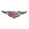 HARLEY LOGO with WINGS BADGE