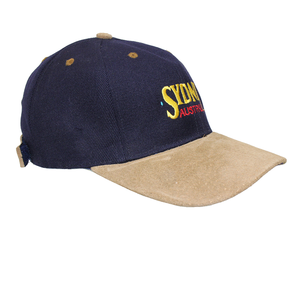 CAP SYDNEY NAVY-SUEDE