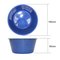 VINTAGE 19cm ENAMEL SALAD BOWL - BLUE