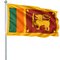 FLAG of SRI LANKA 5x3