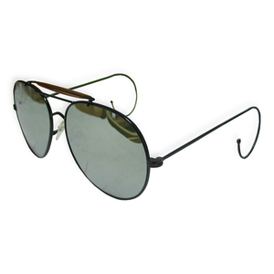 AVIATOR SUNGLASSES BLACK-MIRRORED