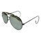 AVIATOR SUNGLASSES BLACK-MIRRORED