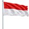 FLAG of INDONESIA 5x3 (POLAND)