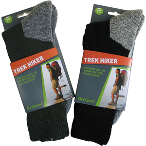OUTBOUND Trek Hiker Warm Climate Wool Socks 