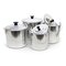 OUTBOUND 4 Piece Aluminium Billy Set