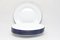26CM ENAMEL FLAT PLATE WHITE