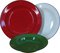 OUTBOUND 22cm Enanel Soup Plate Assorted Colours