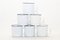 8CM WHITE ENAMEL MUG x 6