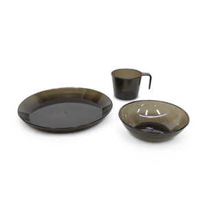LEXAN TABLEWARE KIT IN MESH BAG